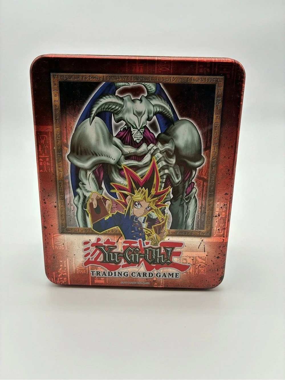 Yu-Gi-Oh! 2002 Summoned Skull Yugi Collector’s Tin Empty Vintage Konami